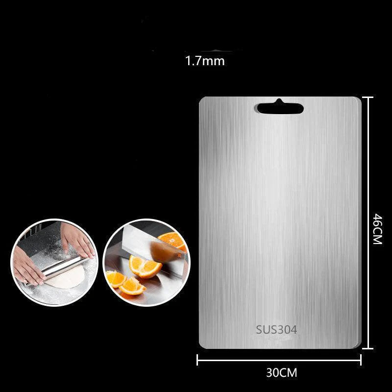 ドイツ製高品質ステンレス製まな板