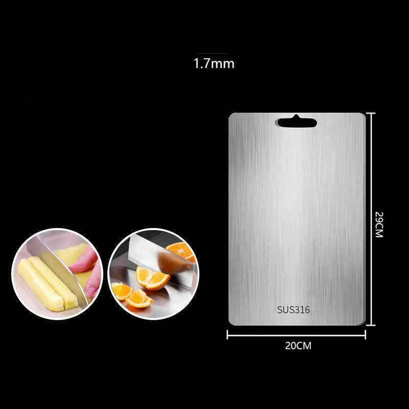 ドイツ製高品質ステンレス製まな板