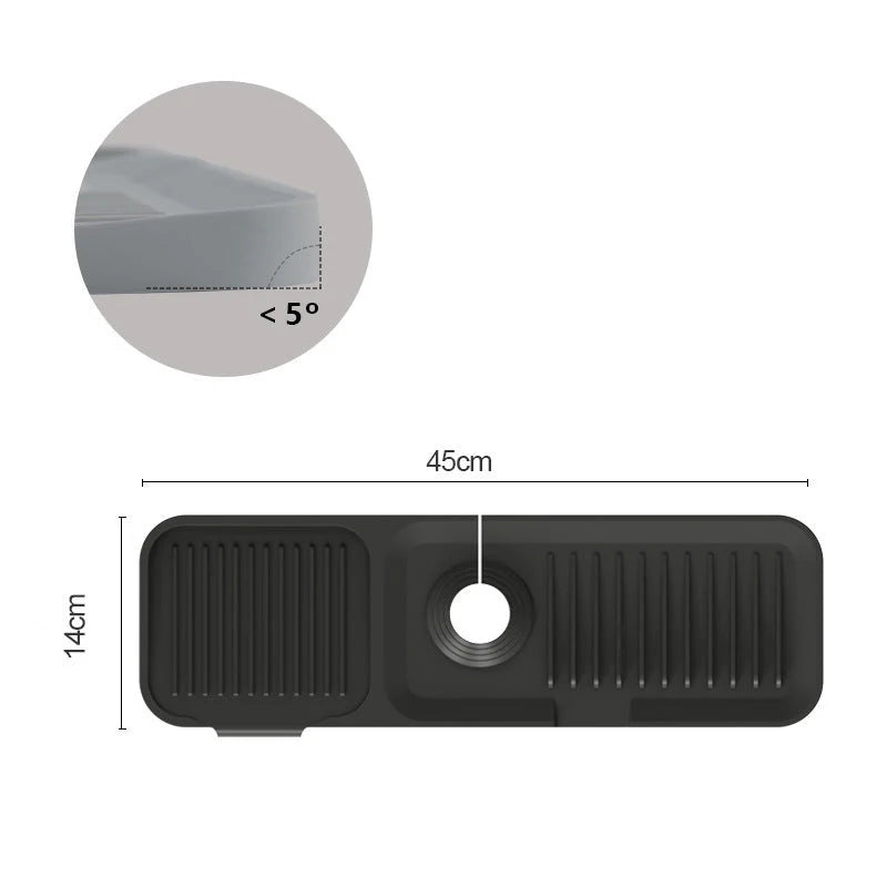 シリコンはね防止排水マット