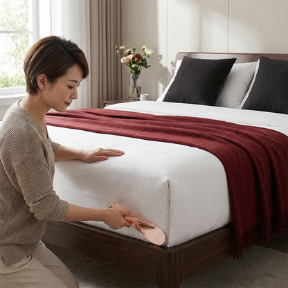 ベッドシーツ交換に便利な実用アイテム