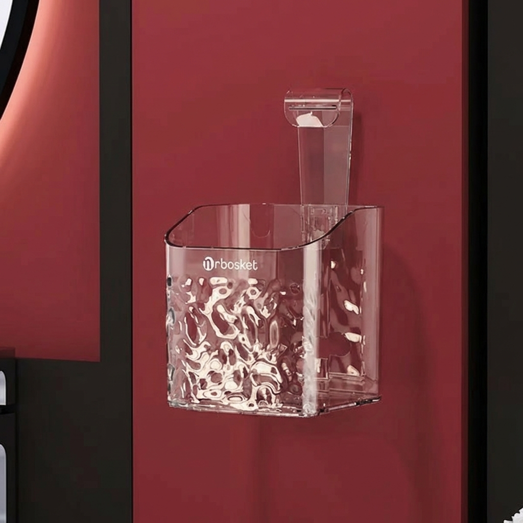 吸盤バスルームラック