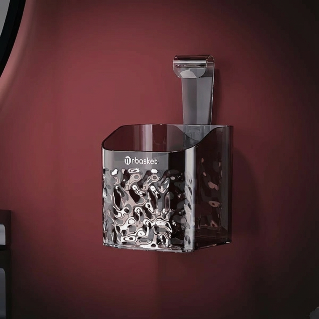 吸盤バスルームラック