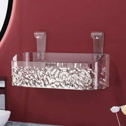 吸盤バスルームラック