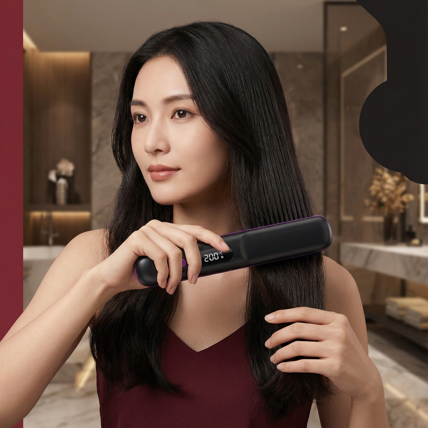 ヒートスタイラー ― 短時間で完璧なヘアスタイル