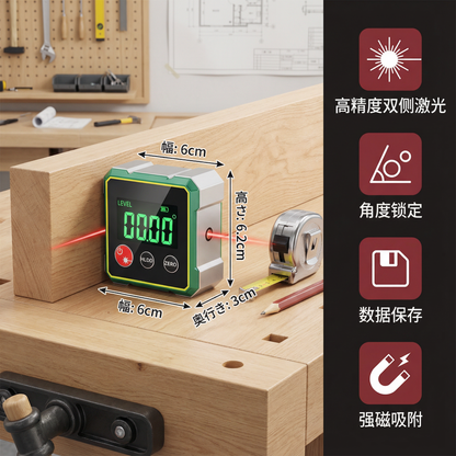 2in1 デジタルレーザー傾斜計