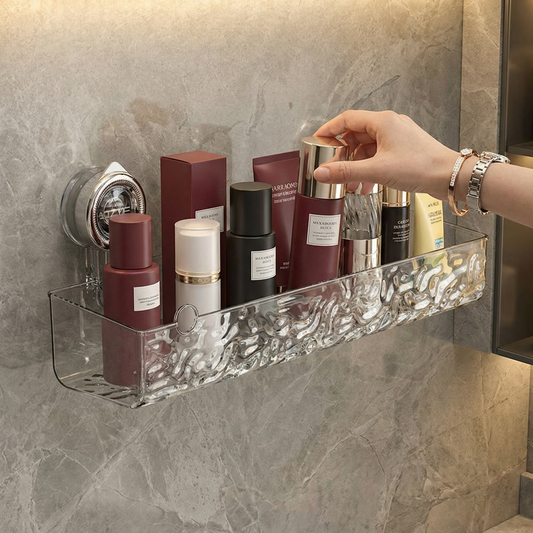 バスルーム用吸盤コーナーラック