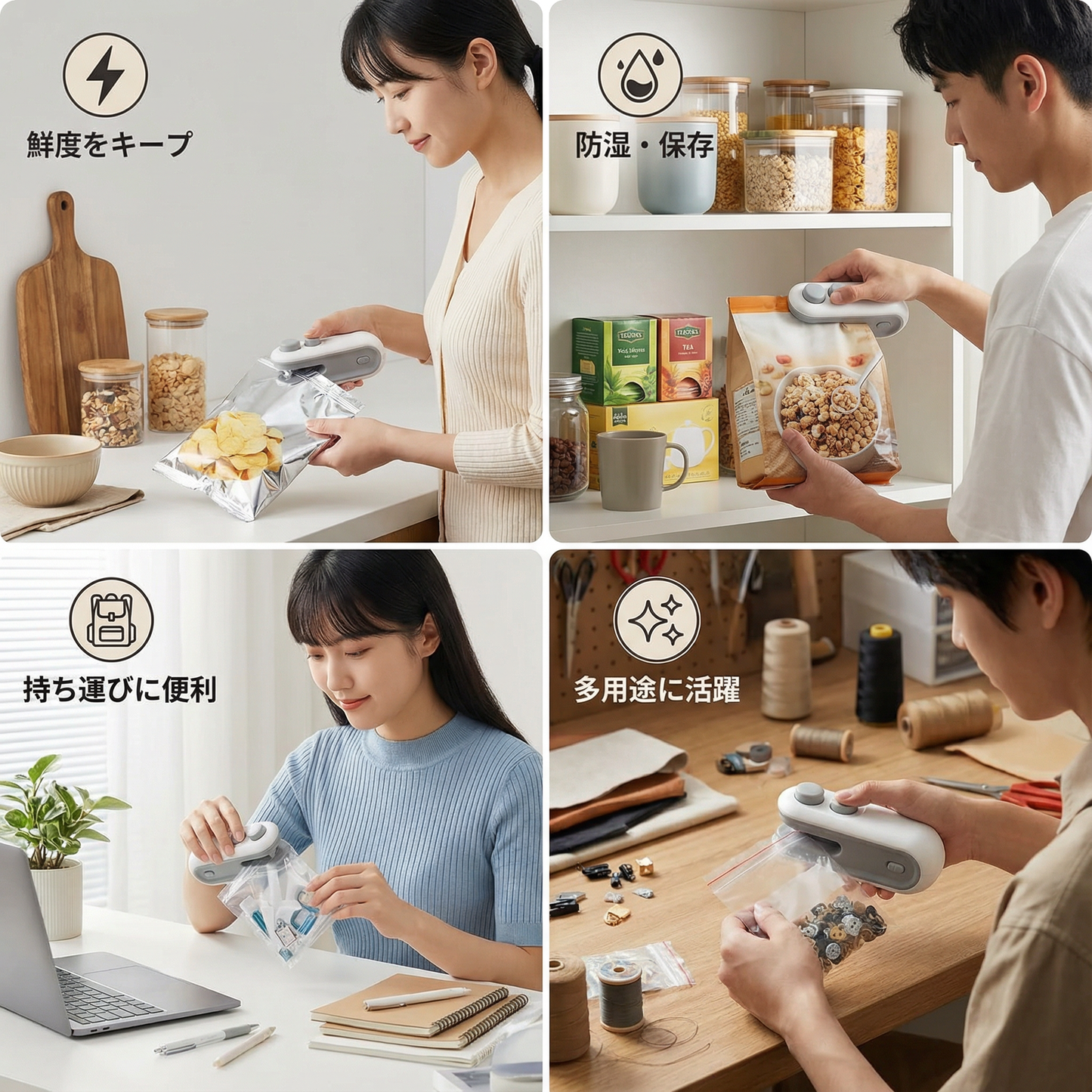 2in1 ミニシーリングデバイス