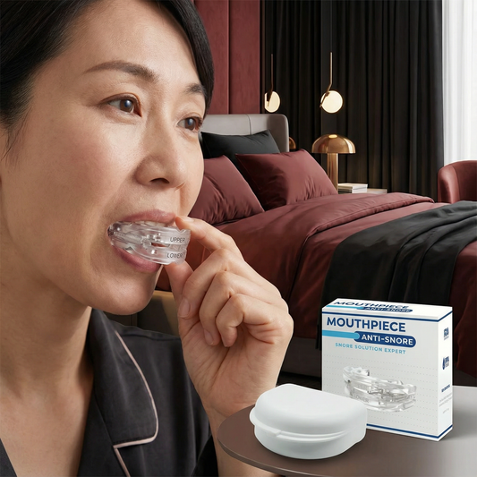 調整可能ないびき防止マウスピース | 静かで安らかな睡眠をお楽しみください