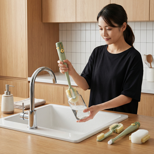 実用的な5in1ボトルクリーナー